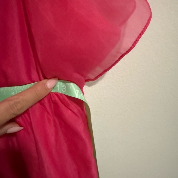 Sadie & Sage Hot Pink Mini Dress Tween Size XL - Picture 12 of 12